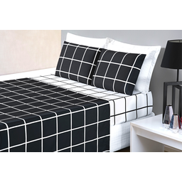 Jogo de lençol para cama casal king lindo com 4 peças jogo de cama moderno macio - 3