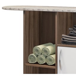 Tábua de Passar Florence Nogal com Branco - Notável - 3