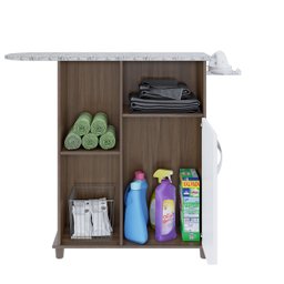Tábua de Passar Florence Nogal com Branco - Notável - 5
