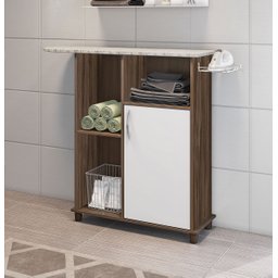 Tábua de Passar Florence Nogal com Branco - Notável - 2