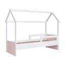Ver imagem 5 de Cama Infantil Montessoriana Branca e Rosa Completa