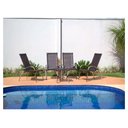 Ver imagem 5 de Jogo 4 Cadeiras e Mesa Garden Alumínio Trama Preto