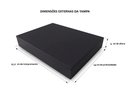 Ver imagem 2 de Tampa de Proteção Fogão Cooktop 2 Bocas em MDF Preto