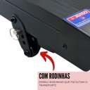 Ver imagem 6 de Esteira Elétrica Ergométrica Dobrável Portátil 2 em 1 100kg 12km/h 2.1hp 220v Importway Iwest-21hp02