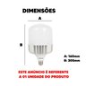 Lâmpada Led Bulbo Alta Potência 200w E40 15000 Lumens Branco Quente 3000k Bivolt - Avant 789030575 - 4