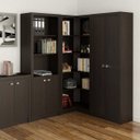 Ver imagem 2 de Armário para Escritório de Canto Aberto ME4132 Tecno Mobili