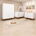 Ver imagem 2 de Jogo de Quarto Classic Elfe Sapateira Branco Fosco - Moveisaqui