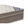 Cama Box King: Colchão Molas Ensacadas Ortobom Superpocket Light + Base Crc Suede Brown(186x198) - 2