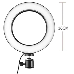 Ring Ligth de LED 6 Polegada Maquiador Foto Vídeo - 4