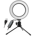 Ver imagem 1 de Ring Ligth de LED 6 Polegada Maquiador Foto Vídeo