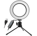 Ver imagem 1 de Ring Ligth de LED 6 Polegada Maquiador Foto Vídeo