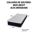 Ver imagem 2 de Colchão de Solteiro em Espuma D-28 Dupla Face Pode Usar Dos Dois Lados Qualidade Premium