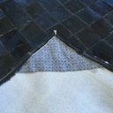 Ver imagem 3 de Tapete de Couro Preto 1,00x1,50 com Bordas