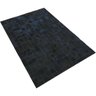 Tapete de Couro Preto 1,00x1,50 com Bordas - 2