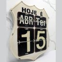 Ver imagem 2 de Calendário Americano Route em Metal Vintage Flip Branco 40cm