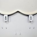 Ver imagem 4 de Calendário Americano Route em Metal Vintage Flip Branco 40cm