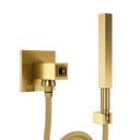Ver imagem 2 de Ducha Manual com Desviador Docol Square 604272 Ouro Escovado