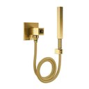 Ver imagem 1 de Ducha Manual com Desviador Docol Square 604272 Ouro Escovado