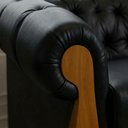 Ver imagem 6 de Poltrona Decorativa Capitone Milano Pes Madeira Courino Tcs 724 Moll