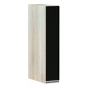Ver imagem 1 de Armário Para Cozinha 15cm 1 Porta Lis Legno Crema C/Preto