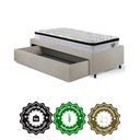 Ver imagem 7 de Base Box Cama Solteiro Sapateira e Colchão Cama Inhouse