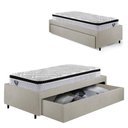 Ver imagem 1 de Base Box Cama Solteiro Sapateira e Colchão Cama Inhouse
