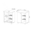 Ver imagem 5 de Balcão Fruteira 1 Porta 2 Aramados Bf3205 