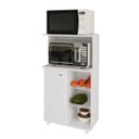 Ver imagem 4 de Balcão Fruteira 1 Porta 2 Aramados e Prateleira BF3207 Branco