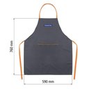Ver imagem 3 de Avental para Jardinagem Tramontina Poliéster Cinza Tramontina