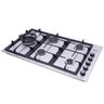 Cooktop a Gás 5 Bocas com Mesa de Aço Inox Escovado Dako Diplomata Gourmet 220v - 4