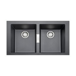 Cuba Dupla 86x51x20cm Sirius 620 Tectonite Carbono - Franke - 1