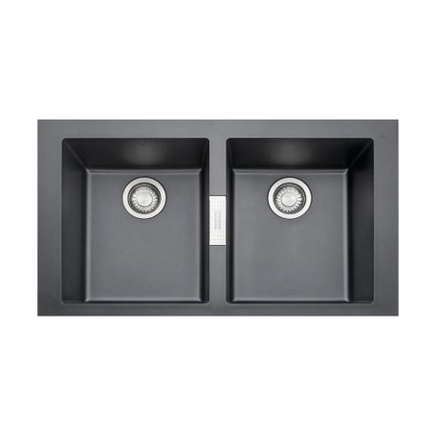 Cuba Dupla 86x51x20cm Sirius 620 Tectonite Carbono - Franke