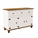 Ver imagem 1 de Balcão Buffet Retrô 3p 3g Off White-nogueira Aparador