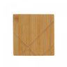 Saleiro Quadrado de Bambu com Tampa 9cm X 9cm X 7cm - Lyor - 3
