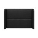 Ver imagem 3 de Cabeceira Casal Estofada Ideal para Cama King 190cm Corino - Preto