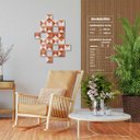 Ver imagem 2 de Geométrico Pele de Girafa - Quadros ou Placas Modulares com 24 Peças