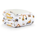 Ver imagem 7 de Coberdrom Cobertor Lutti Solteiro Quarto Cama Infantiil Sherpa Manta Toque Lã de Carneiro Trator
