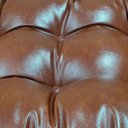 Ver imagem 3 de Poltrona e Puff Costela Couro Ecológico - Moveis Roperi - Couro Ecológico Marrom