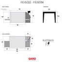 Ver imagem 5 de FEI5038 Assador Industrial em Esteira para Pizzas de 50cm Elétrico Trifásico 380V