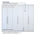 Ver imagem 7 de Guarda-roupa 6 Portas 5 Gavetas Áries