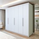 Ver imagem 2 de Guarda-roupa 6 Portas 5 Gavetas Áries