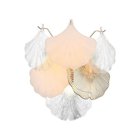 Arandela Nordecor Musche E14 Bivolt Ouro Brilho 2907