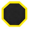 Pad Estudo Bateria Praticável de Treino Amarelo 12 Pol - 1