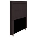 Ver imagem 3 de Cabeceira Cama Box Casal Queen Size Luxor 160cm com Tachas e Frame Corano Marrom - Abmaza