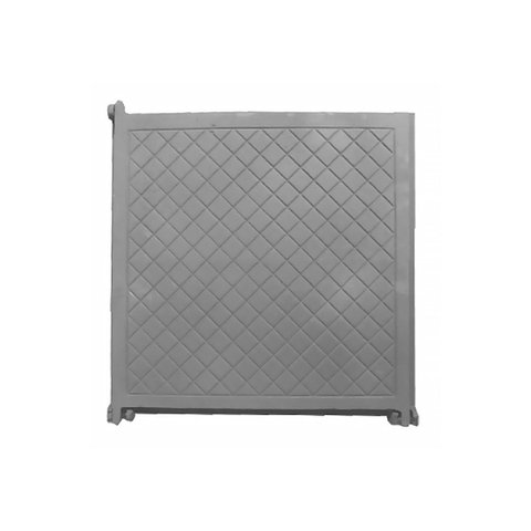 Tampa Tampão Chão Articulado Ferro Cadeado Cisterna 60x60cm