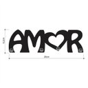 Ver imagem 2 de Porta Chaves Decorativo em MDF Decorativo em MDF Amor