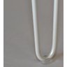 Conjunto de Pés de Mesa Hairpin Legs 70cm Altura Cor Branco Perolado - 6