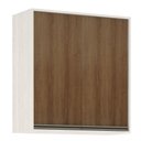 Ver imagem 1 de Armário Aéreo De Cozinha 80cm 2 Portas 2 Prateleiras Linea