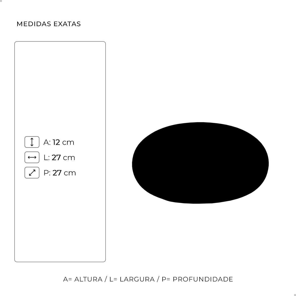 Vaso de Mesa Redondo Grande de Cerâmica Marrom e Palha Ganash - 3