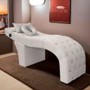 Ver imagem 2 de Maca Lash Designer Cilios Luxo Estofada com Massagem Veludo:veludo Bege Marfim